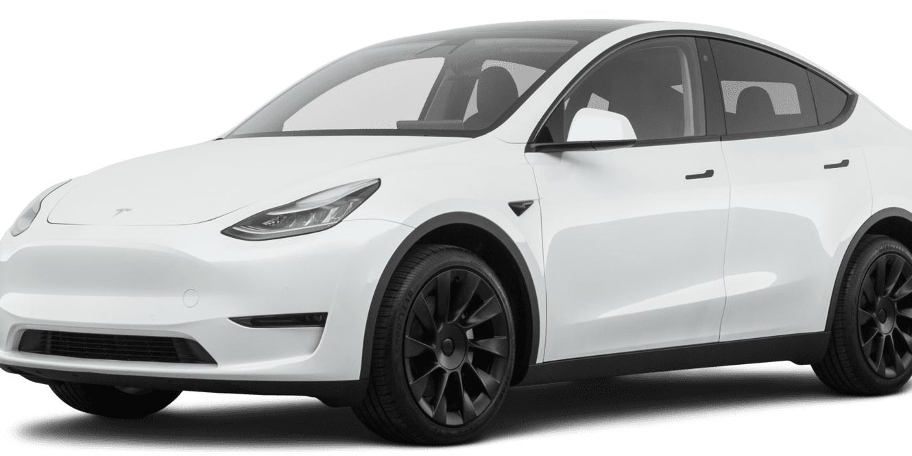 TESLA MODEL Y 2021 5YJYGDEE2MF243214 image